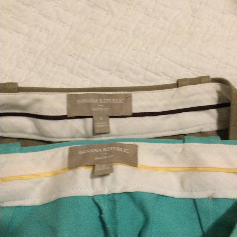 BANANA REPUBLIC PANTS Lot of 2 pair